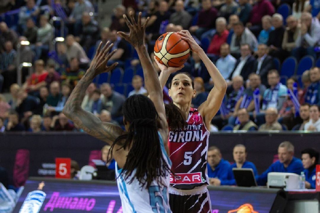 Un moment del partit