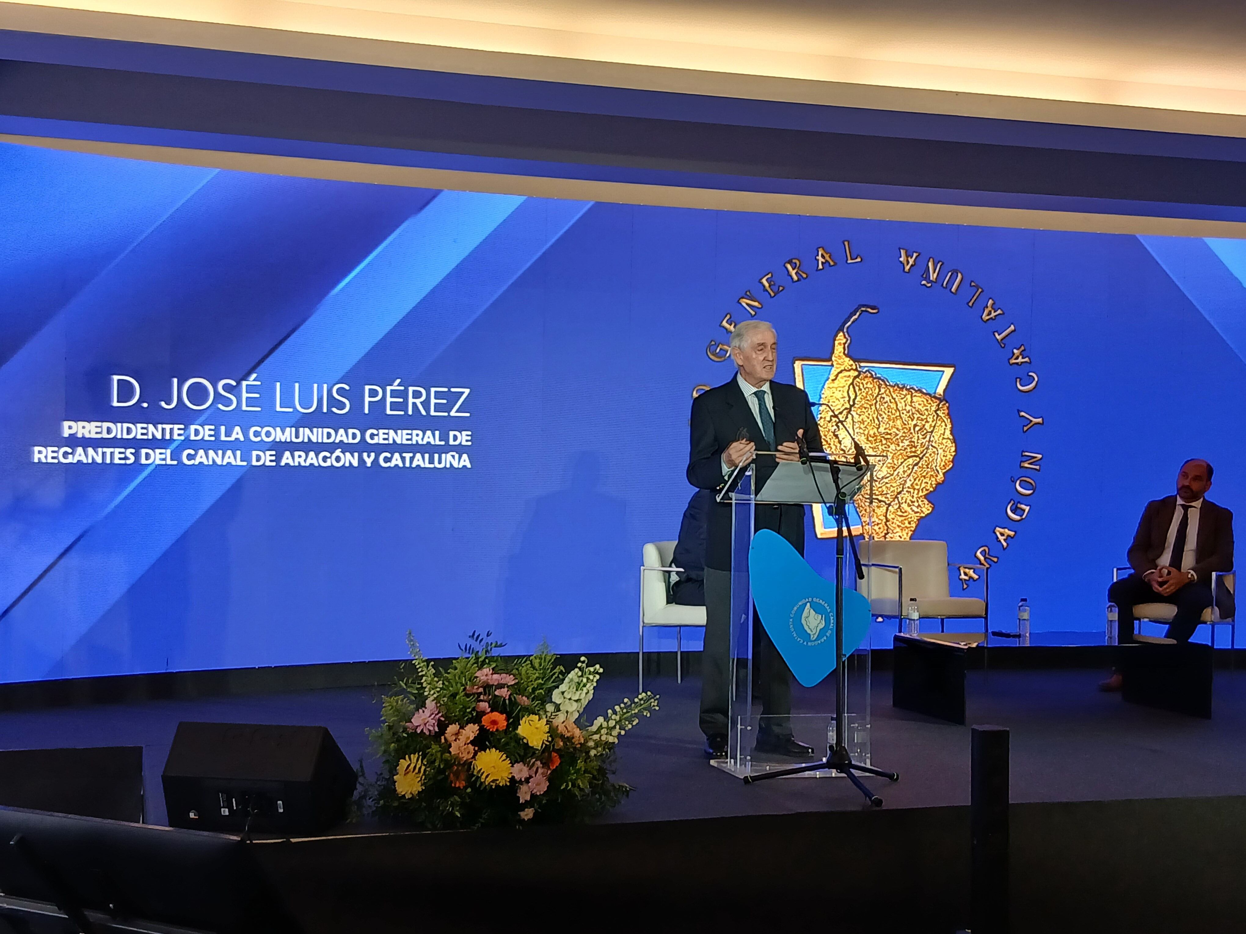 Jornada Institucional de los regantes de Aragón y Cataluña