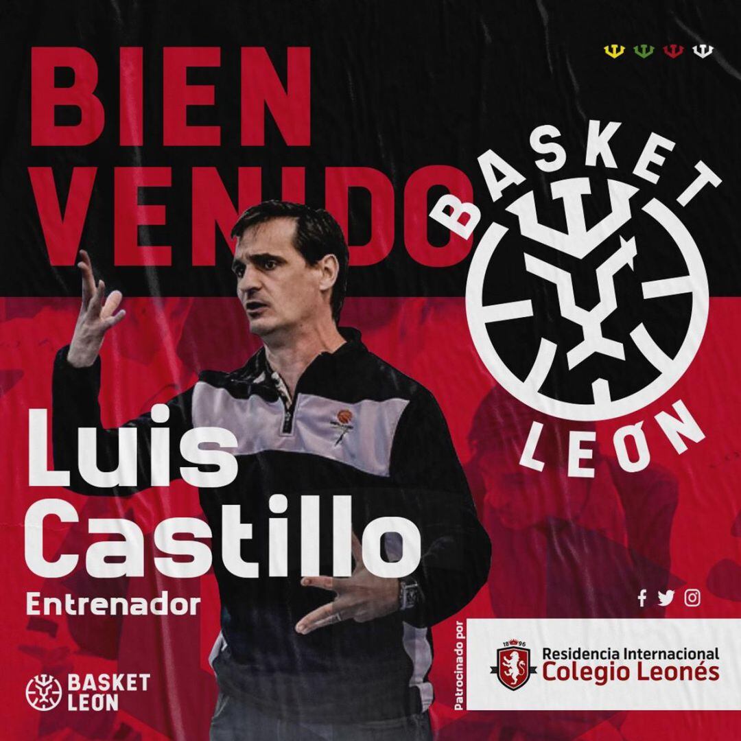 Luis Castillo será el nuevo entrenador del Basket León