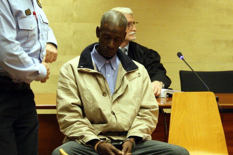 El condemnat, durant el judici.