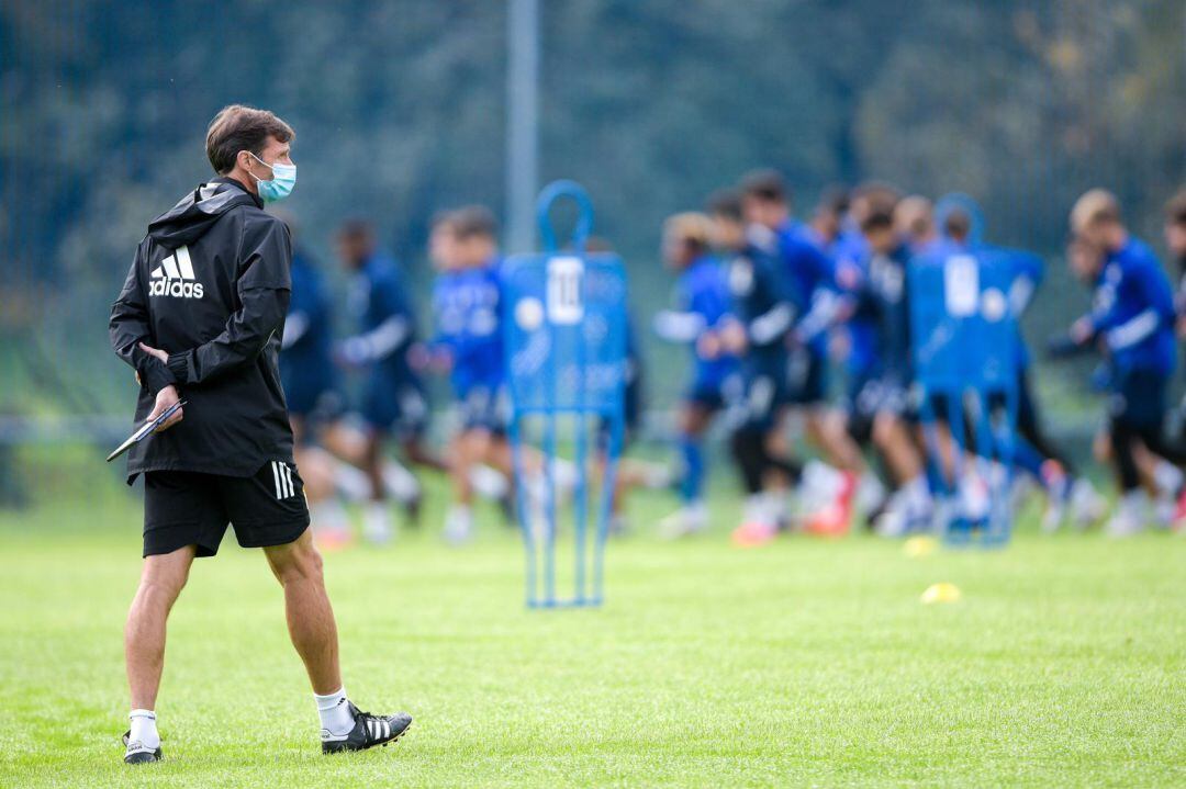 Ziganda en un entrenamiento.