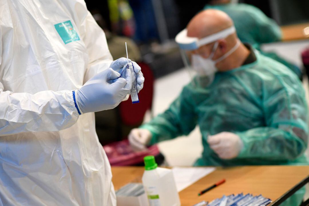 Realización test de Covid-19