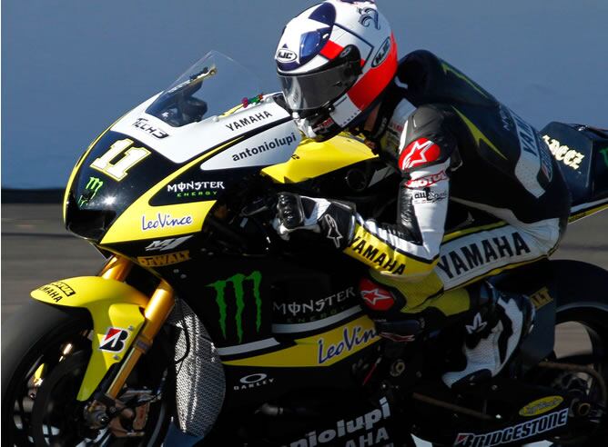 Ben Spies durante el GP de Indianápolis