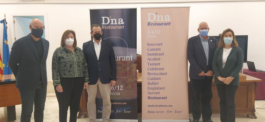 Presentación del D*na Restaurant, a celebrar del 3 al 6 diciembre, en Dénia.