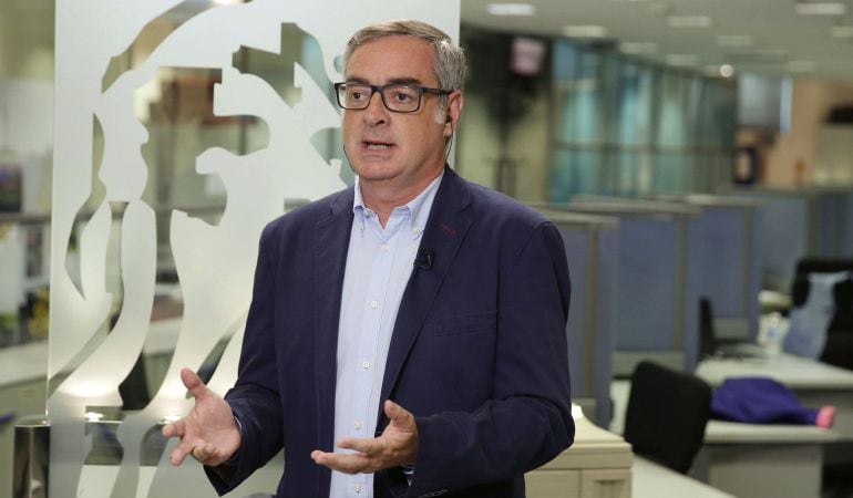 El vicesecretario general de Ciudadanos, José Manuel Villegas, durante una rueda de prensa en el Congreso.