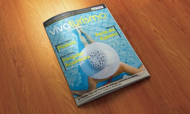 Portada de la primera edición de la revista Viva Turismo