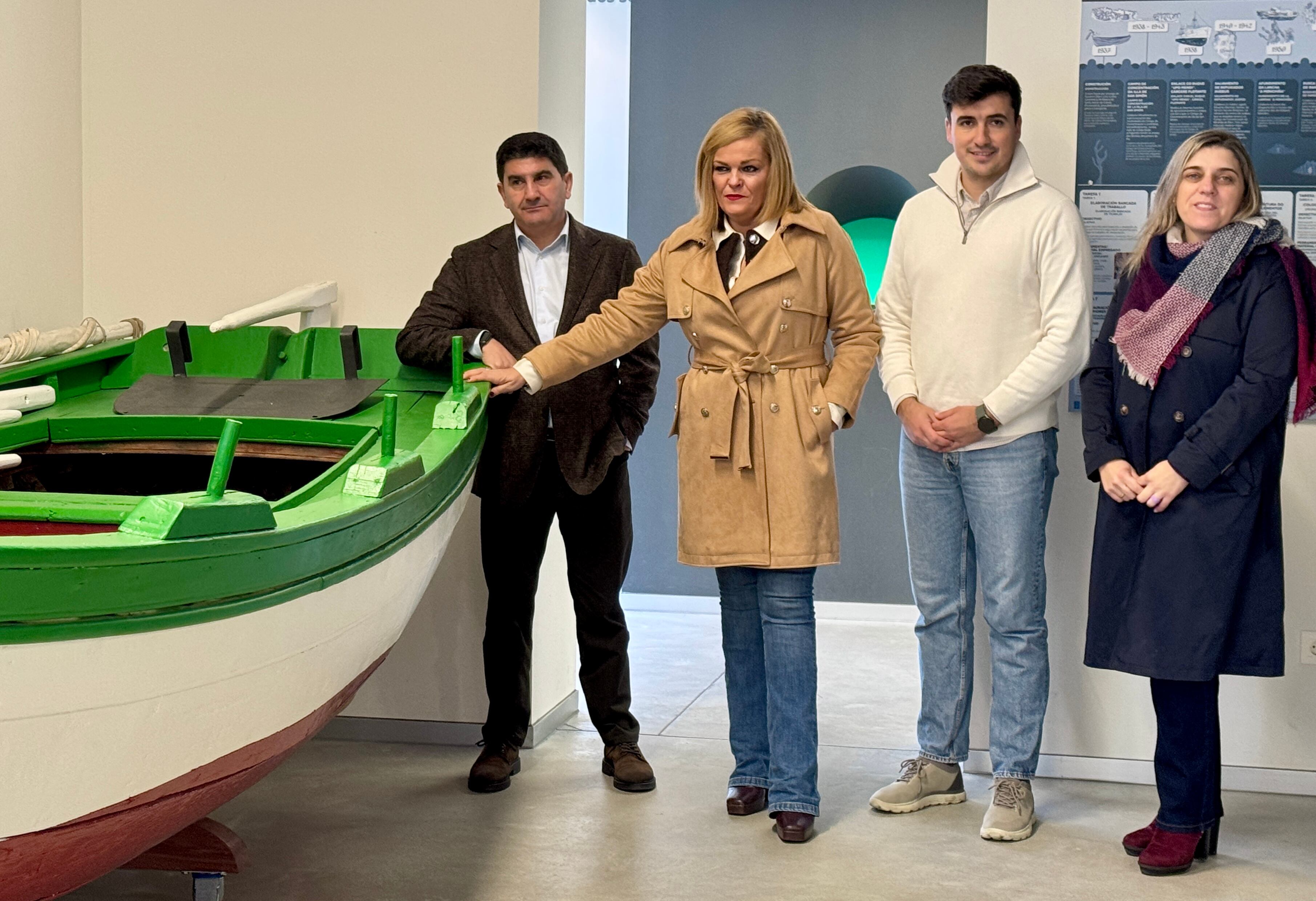 Digna Rivas, alcaldesa de Redondela, y Pedro Blanco, Delegado del Gobierno en Galicia