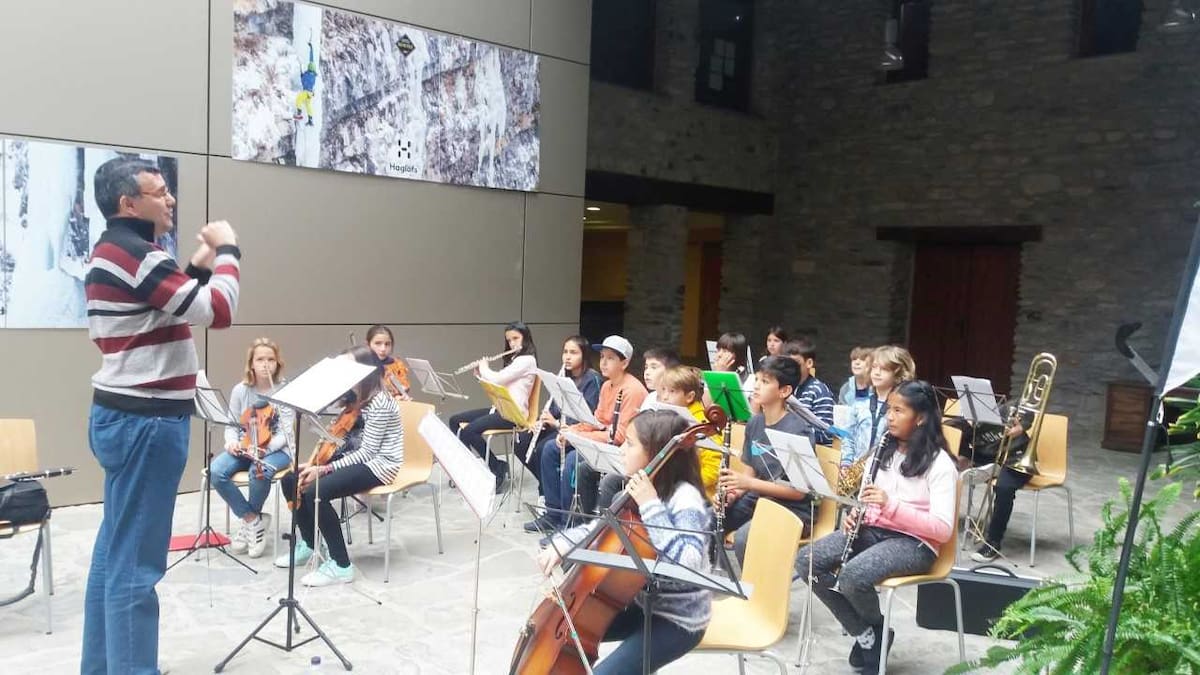 Orquestas y Escuelas de música se encuentran en Benasque