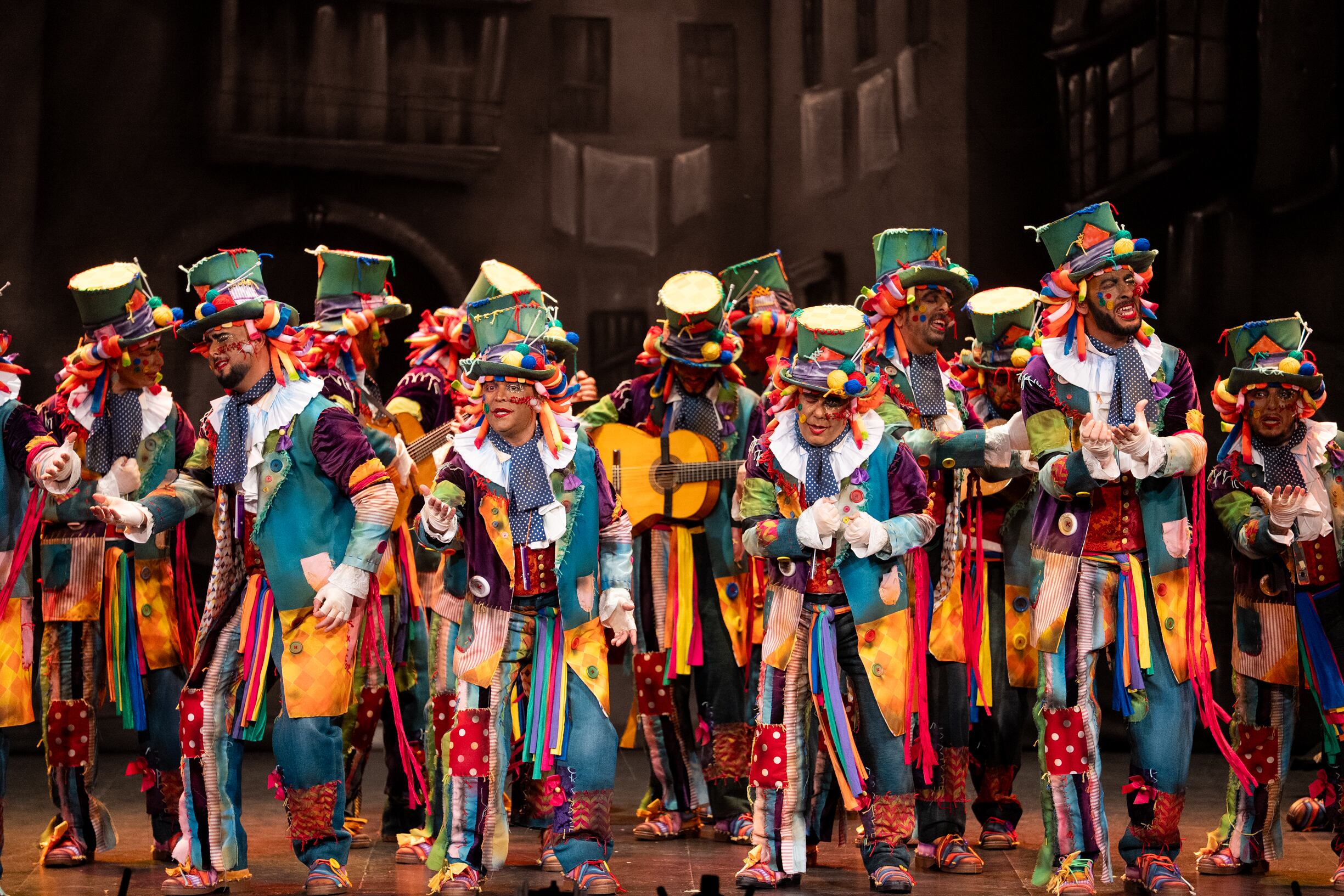 Comparsa: Los trapos.