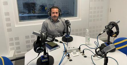 Fernando Díaz, alcalde de Loeches, en los estudios de SER Henares.