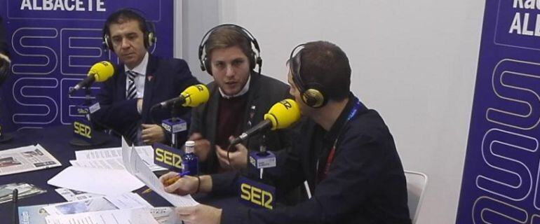 Nacho Hernando durante una entrevista en SER Castilla-La Mancha