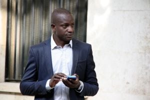 Ibrahim Sylla esperando para declarar