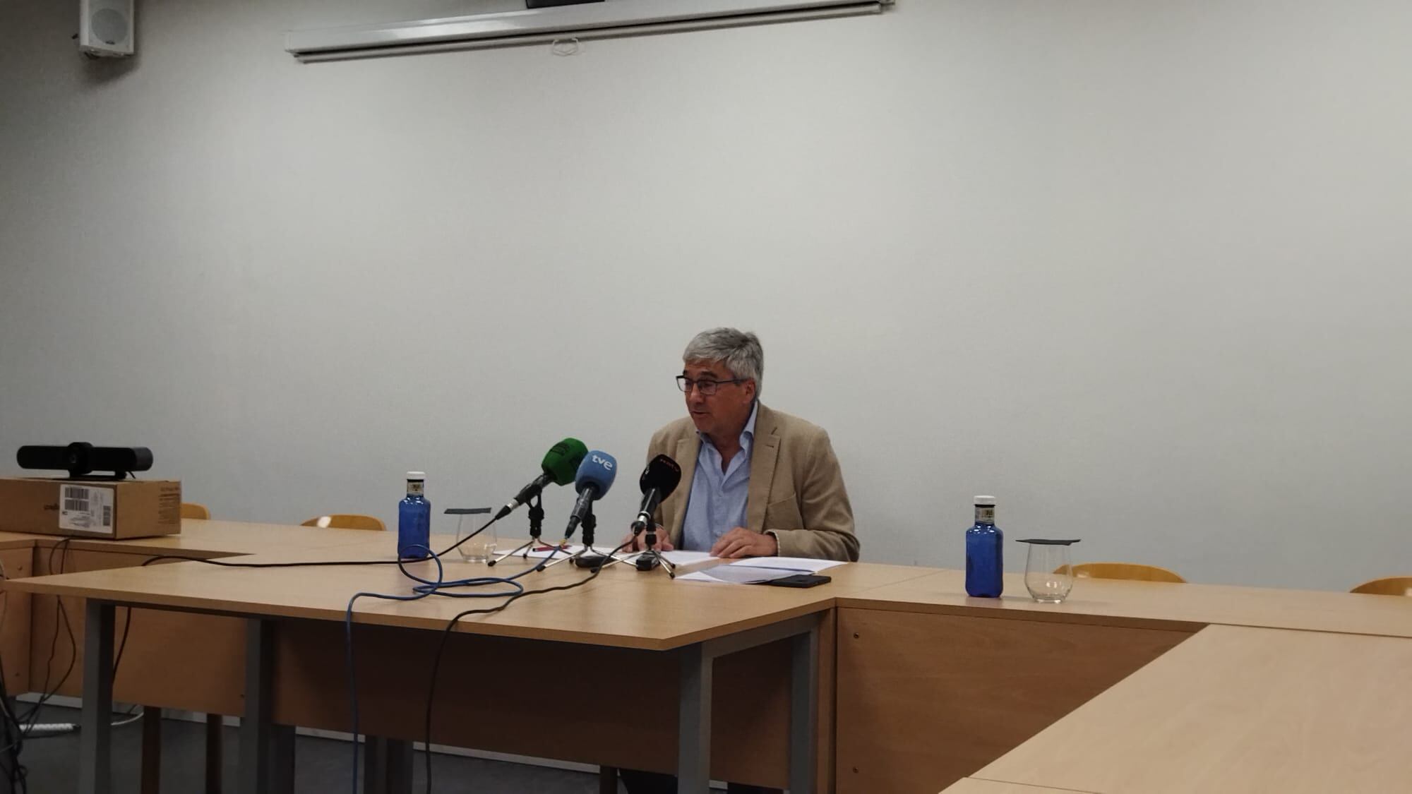 El director general de Educación del Gobierno de Navarra, Gil Sevillano