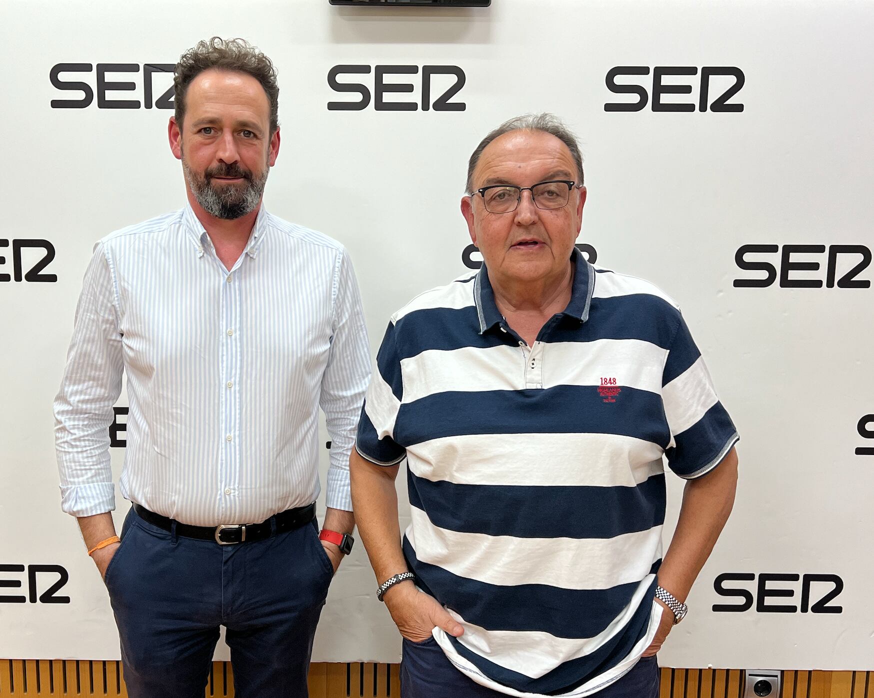 Jorge Fenor y Pepe Pallarés en la tertulia futbolera de SER Deportivos Región de Murcia