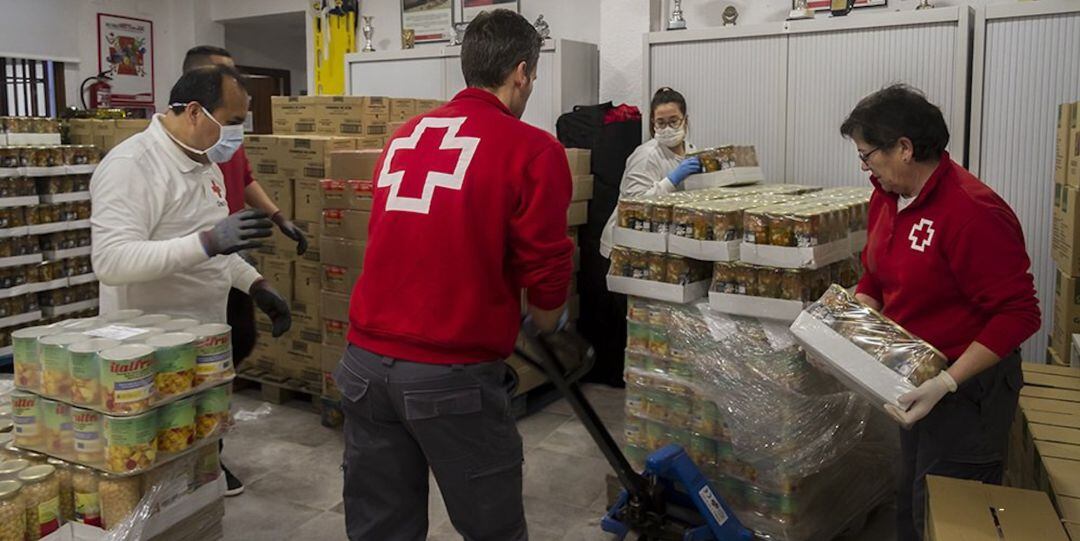 Cruz Roja distribuye 1.230.681 kilos de alimentos en la Comunitat Valenciana