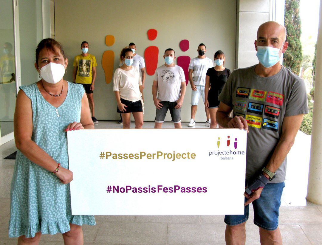 18-08-2021 Iniciativa &#039;Pasos por Proyecto&#039; de Projecte Home Baleares. 
 Projecte Home Balears celebrará el próximo 26 de agosto su 34º aniversario a través de la iniciativa &#039;Pasos por proyecto&#039;, con la que buscan dar visibilidad a su &quot;largo recorrido&quot; me