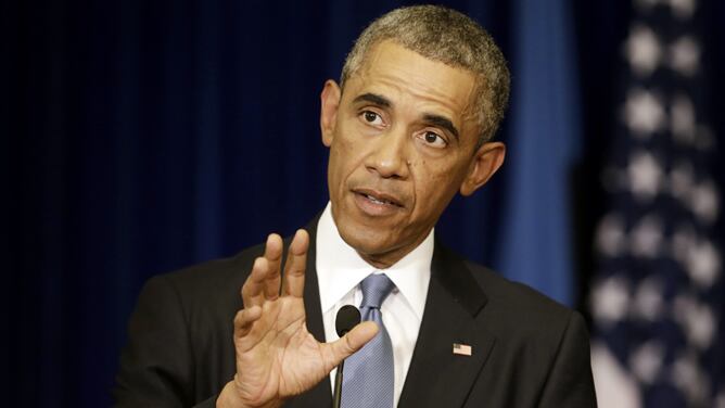 Obama, en rueda de prensa en Tallín