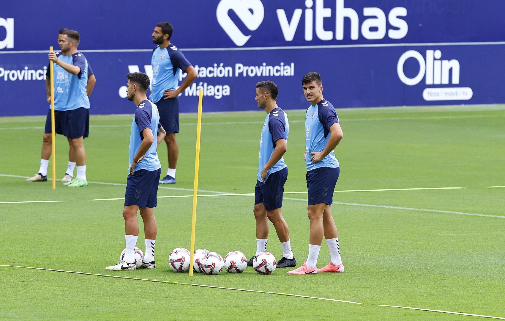 Sergio Castel se une a los entrenamientos del Málaga CF/ MCF