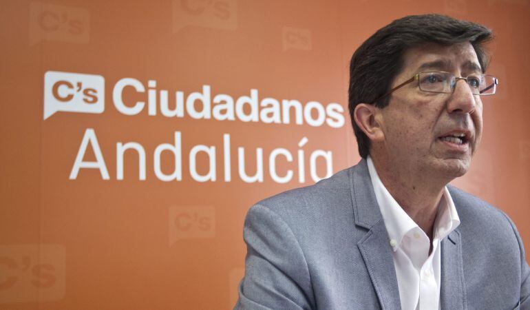 El líder andaluz de Ciudadanos, Juan Marín.