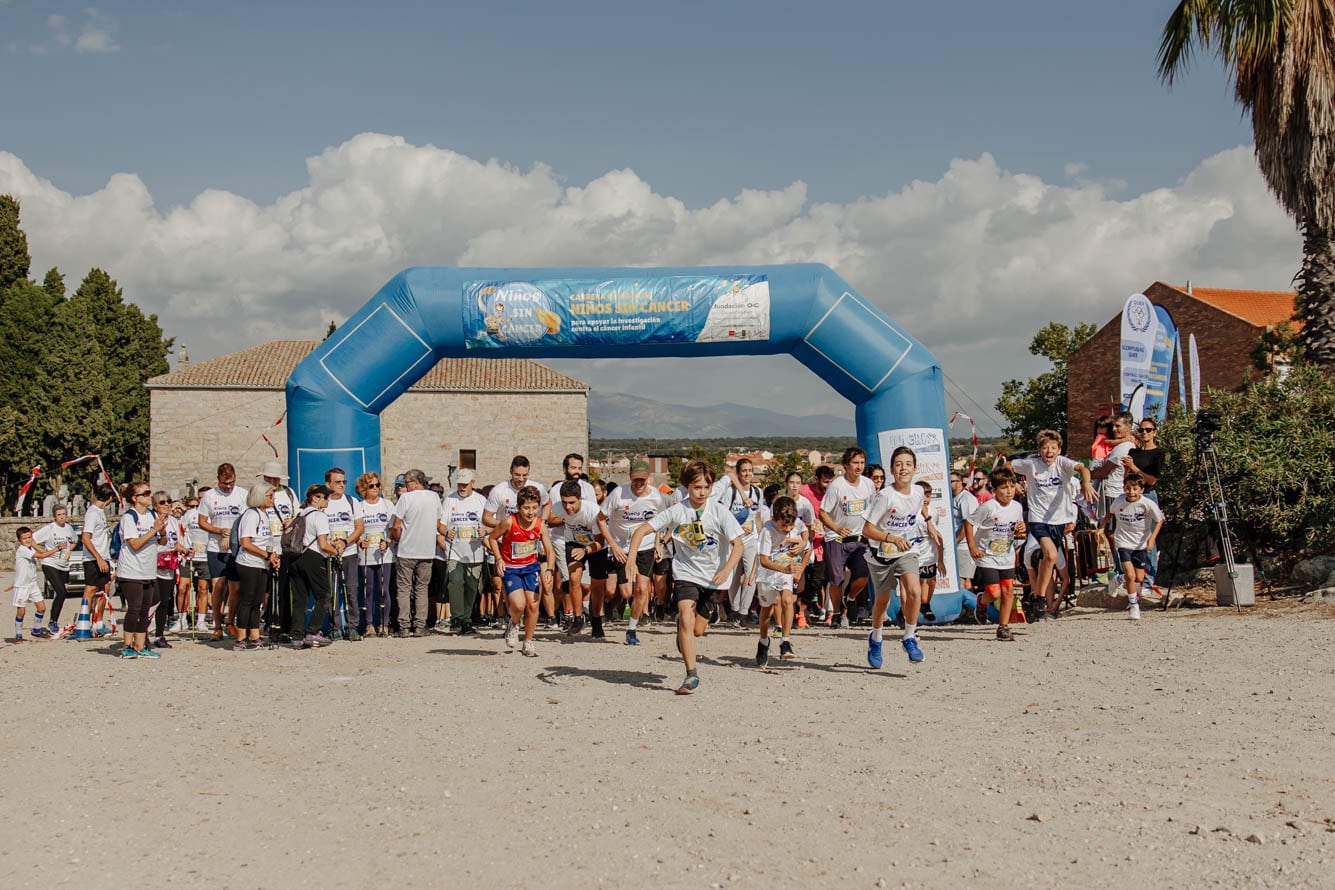 Momento de la segunda carrera &#039;Niños sin cáncer 2024&#039;