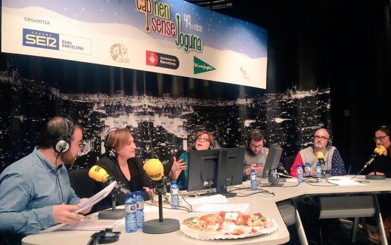 L'alcaldessa de Barcelona, Ada Colau, també ha passat pel Cap Nen Sense Joguina