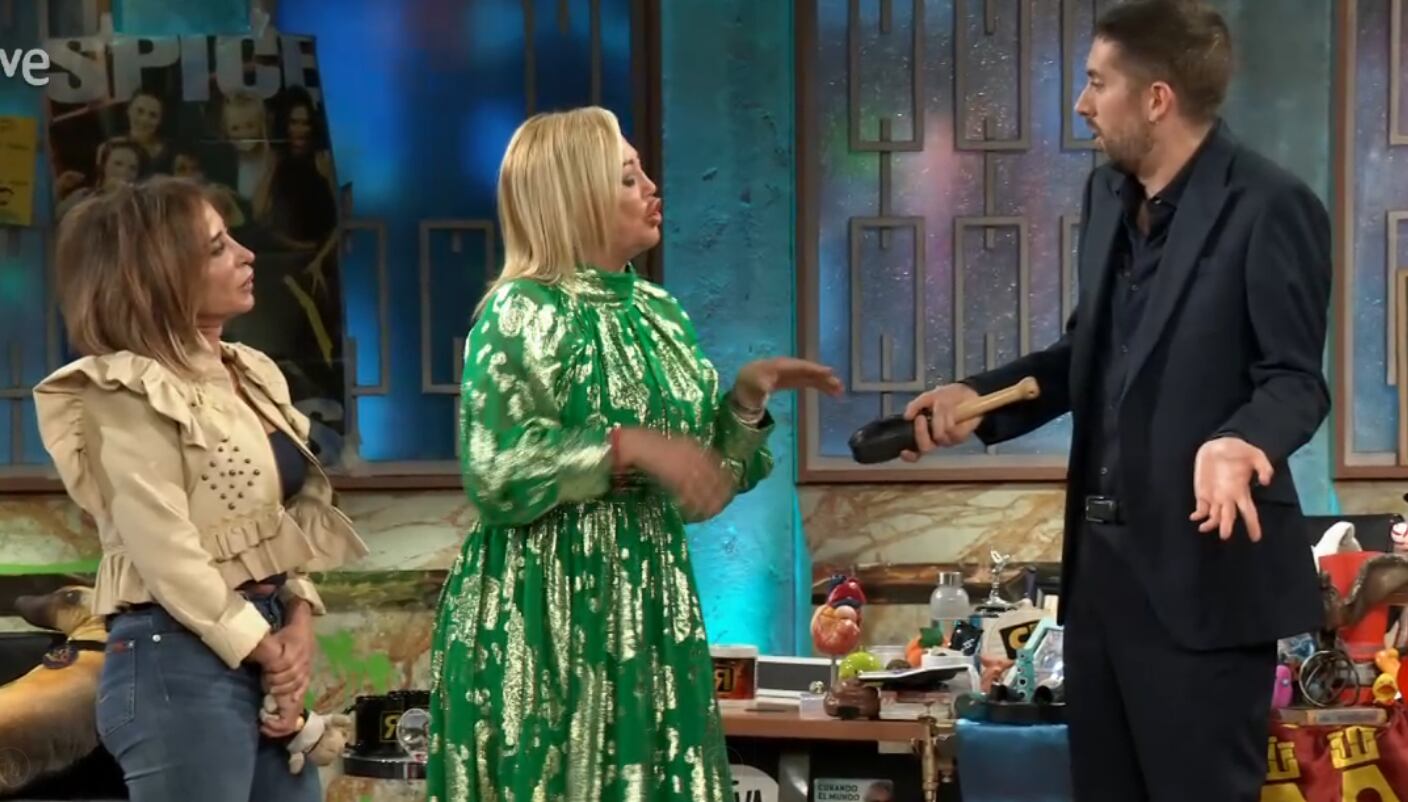 Belén Esteban frena en seco 'La Revuelta' para regañar a Broncano: "Estoy  muy enfadada contigo" | Cine y TV | Cadena SER