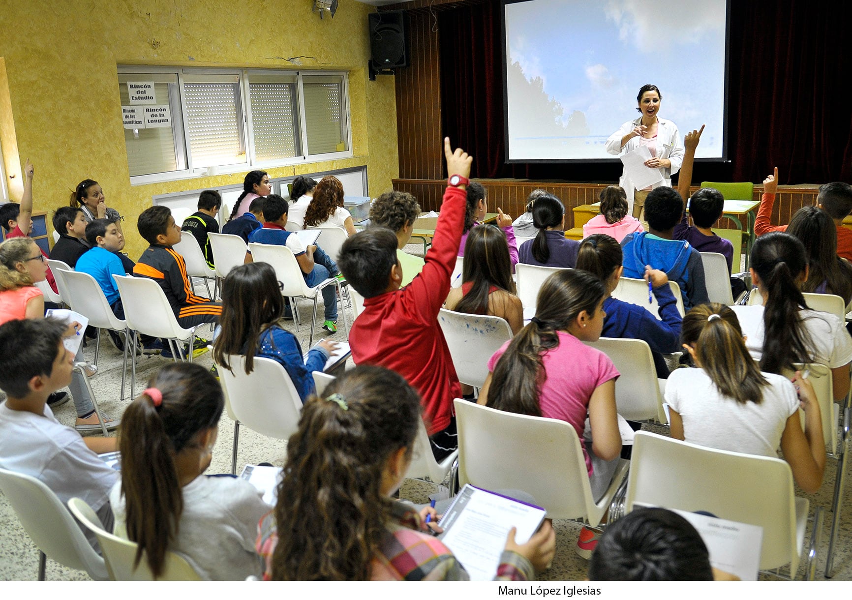 Una de las sesiones de la campaña del curso pasado