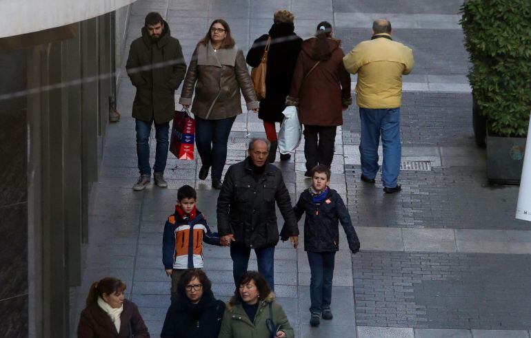 Calle Santiago en Valladolid