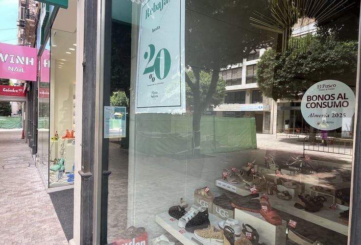 Almería reactiva los bonos al consumo con una nueva campaña de 200.000 euros.