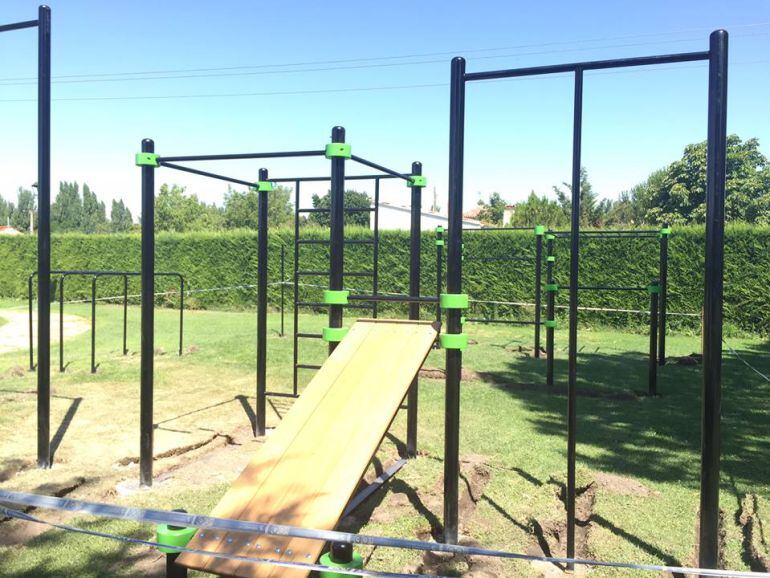 Se utlima el que será el nuevo parque de entrenamiento callejero de Palencia