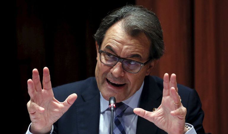 Artur Mas, al Parlament