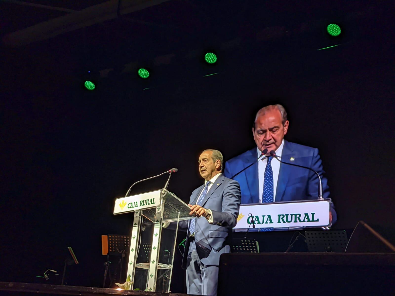 Discurso de Cipriano García, Director General de Caja Rural de Zamora, durante el acto de homenaje a su trayectoria