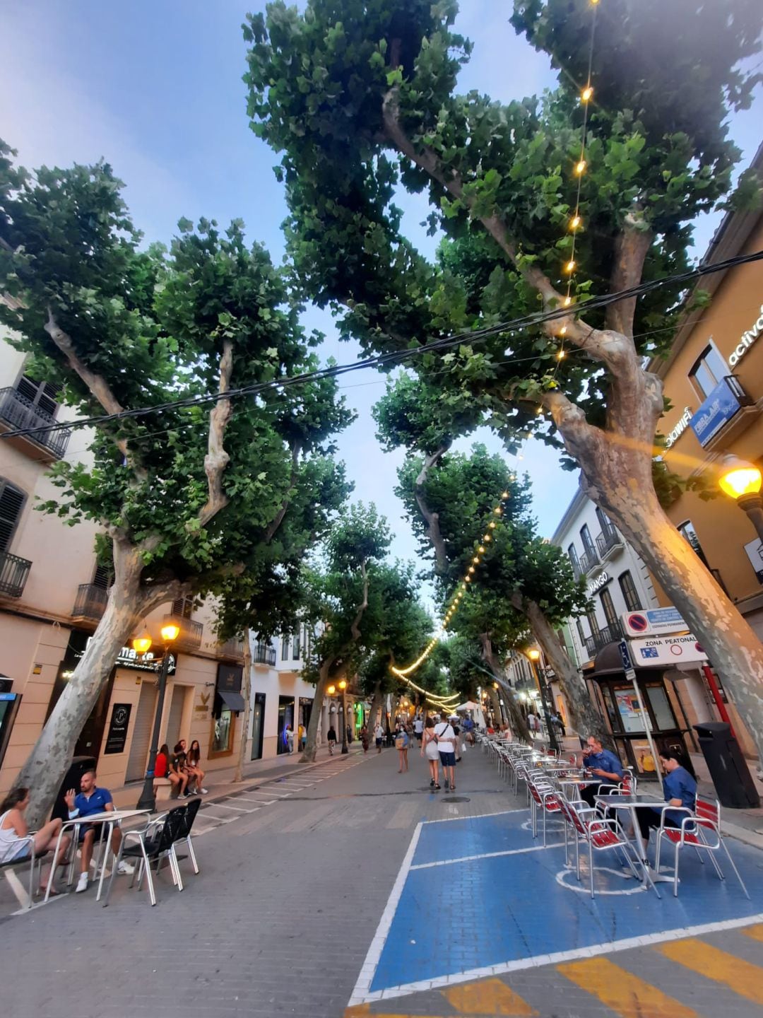 Calle Marqués de Campo. Dénia