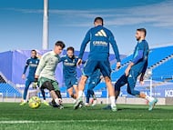 El Real Zaragoza ha terminado de preparar el encuentro ante el Burgos