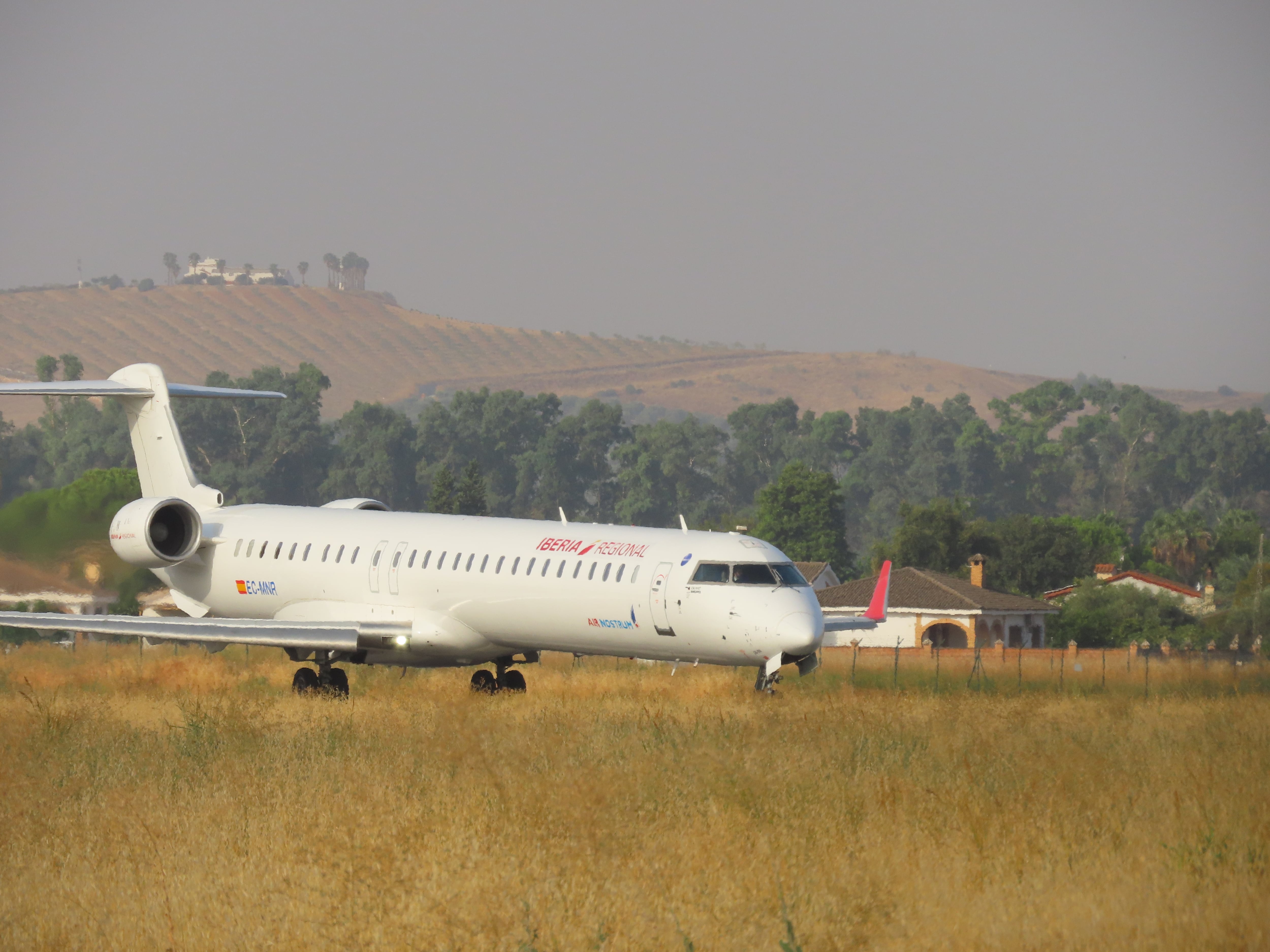 Último vuelo de AirNostrum entre Córdoba y Mallorca desde el Aeropuerto de Córdoba