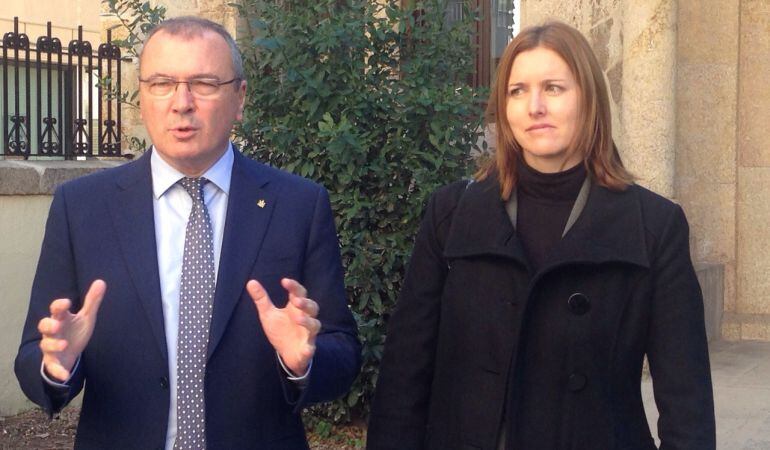 Divendres Pellicer i Alegret van donar una imatge de fermesa a dos dies del 9N