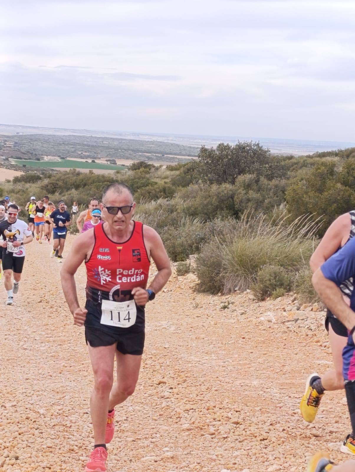 Vicente en carrera