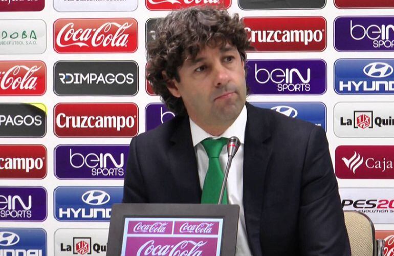 Emilio Vega, director deportivo del Córdoba