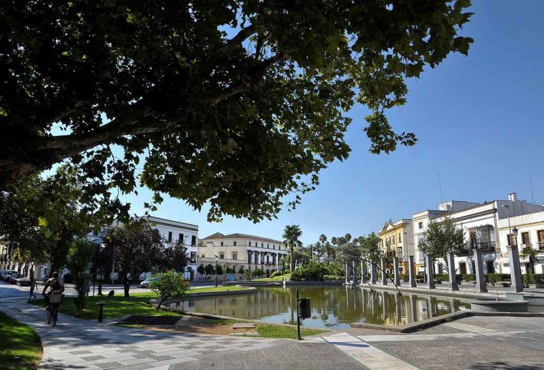 Plaza del Mamelón en el centro de Jerez