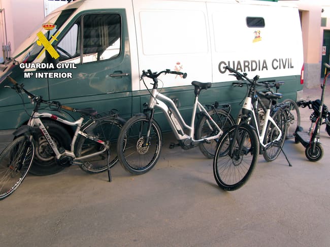 Bicicletas recuperadas