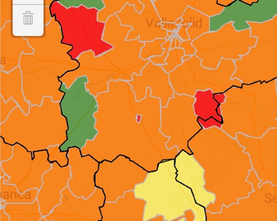 La zona sur de Valladolid vigila la evolución de la pandemia por Covid-19