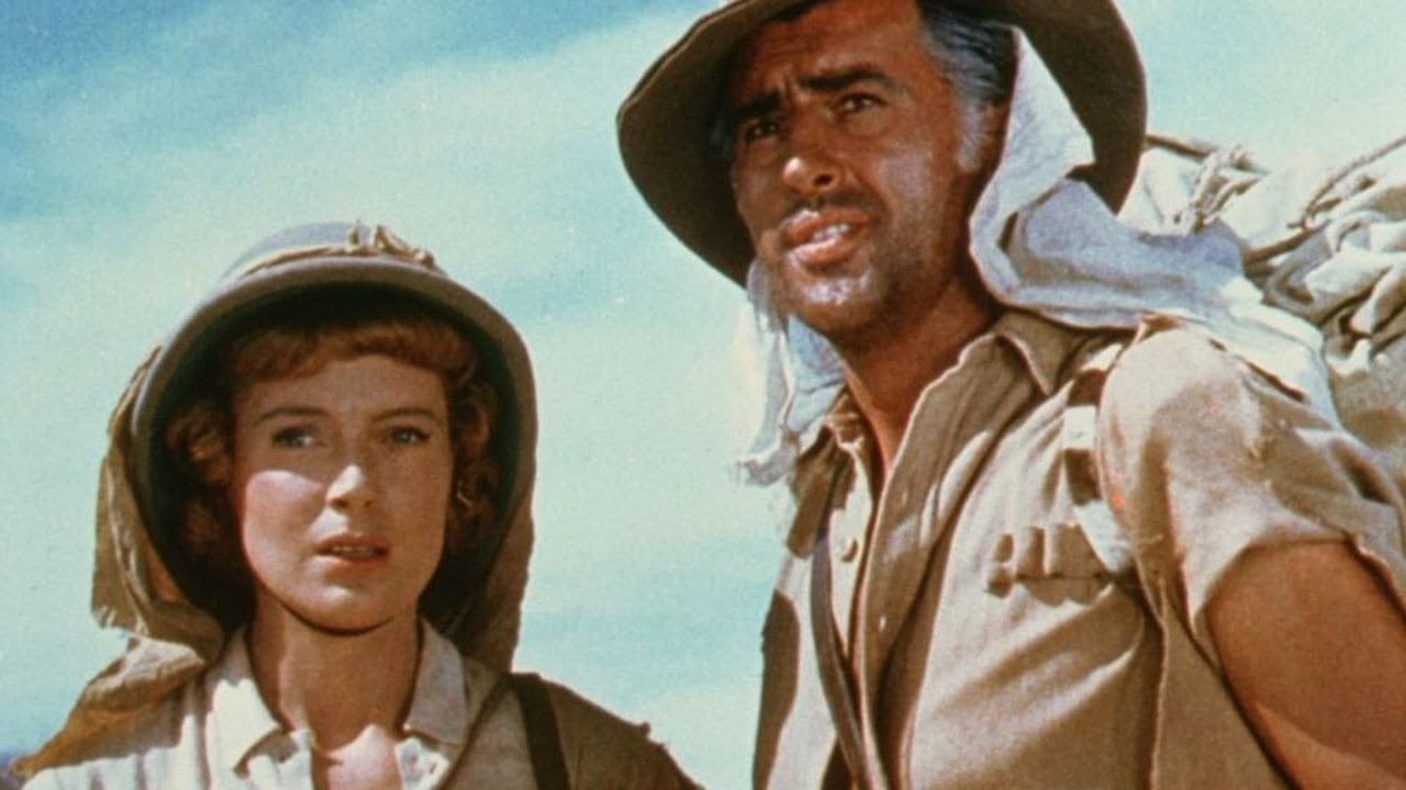 Deborah Kerr y Stewart Granger en una escena de Las minas del rey Salomón