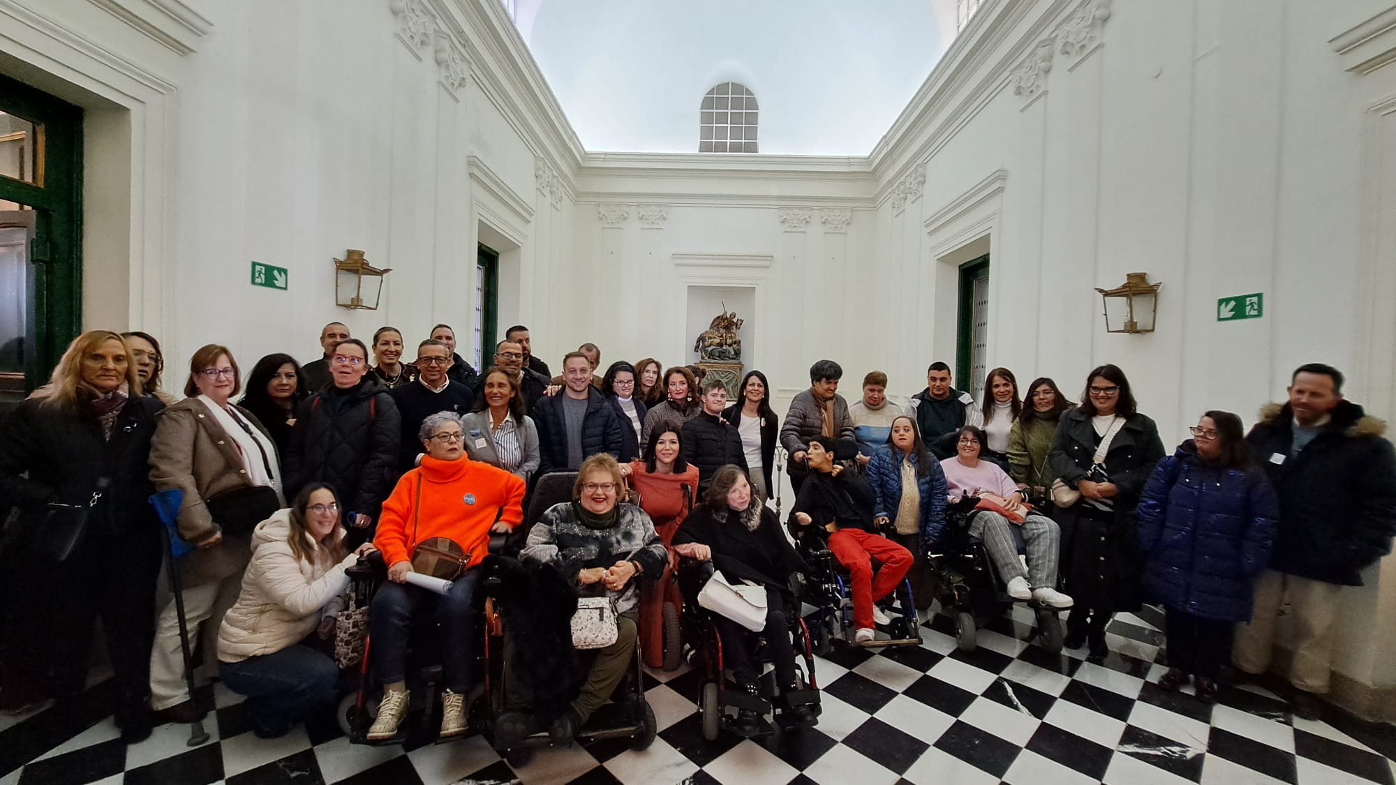 Acto en el Ayuntamiento de Cáceres con motivo del Día Internacional de las Personas con Discapacidad