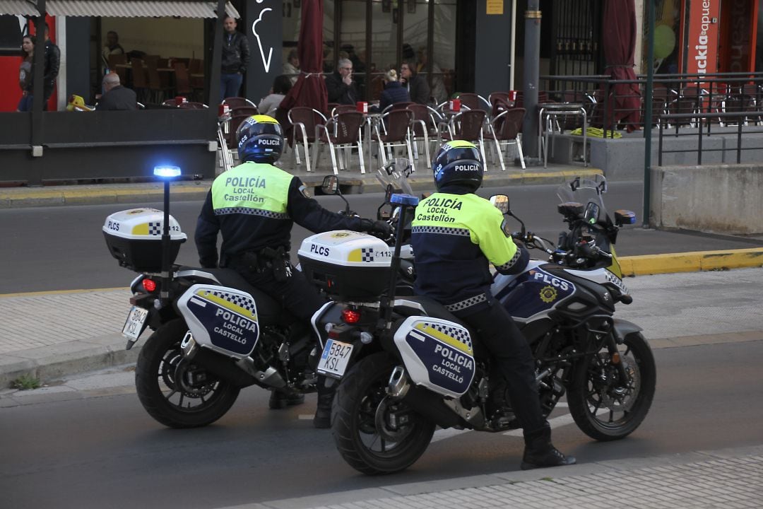 Agentes de la Policía Local de Castelló. Imagen de archivo.