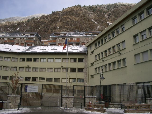 Una imatge de l'escola espanyola d'Encamp la qual està previst que tanqui al final del curs escolar 2015-16.