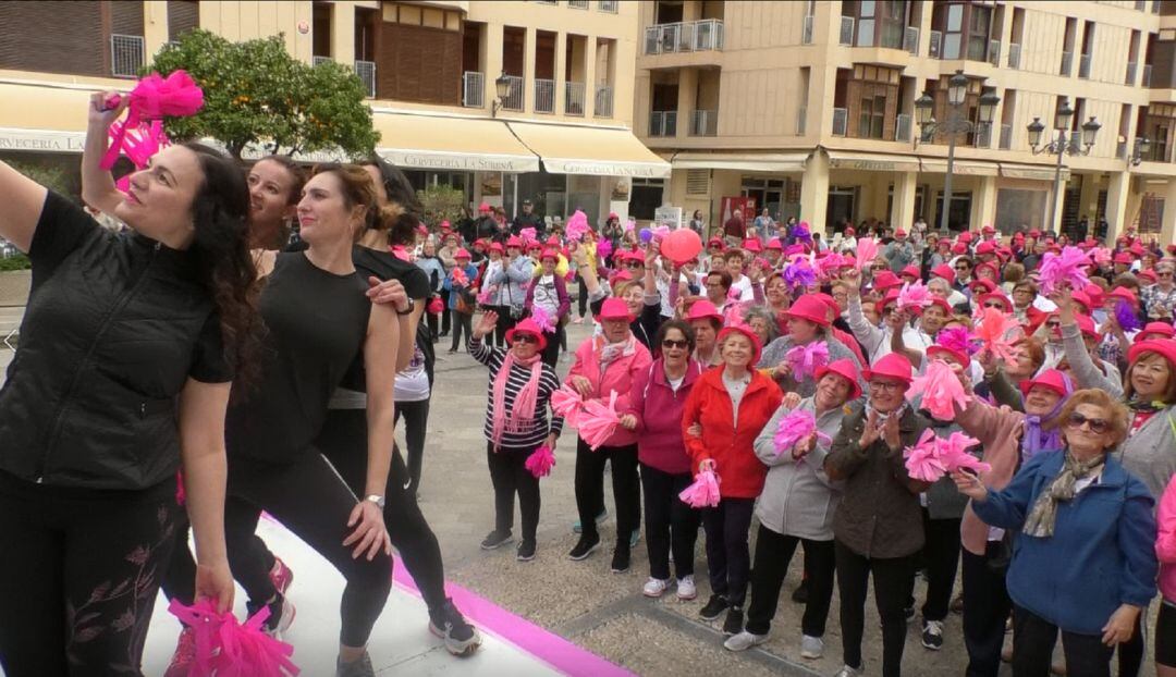 Acto institucional del Día de la Mujer, manifiesto por Emilia Méndez Barrios