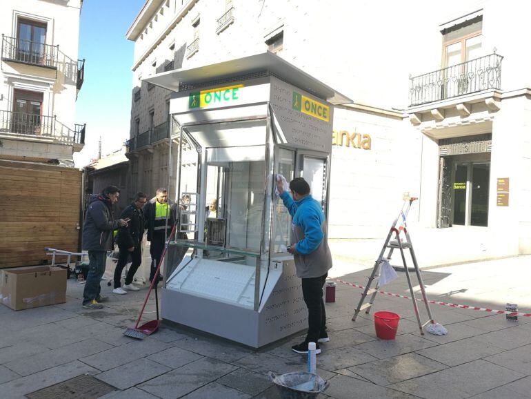 Nuevos kioskos de la ONCE