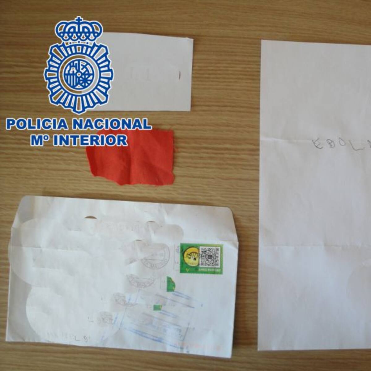 La Policía detiene a un hombre que enviaba falsos sobres con Ébola