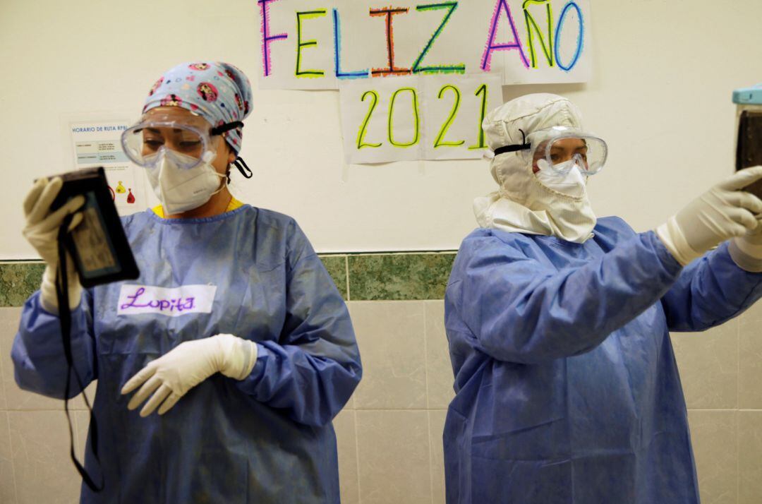 Hospital en año nuevo