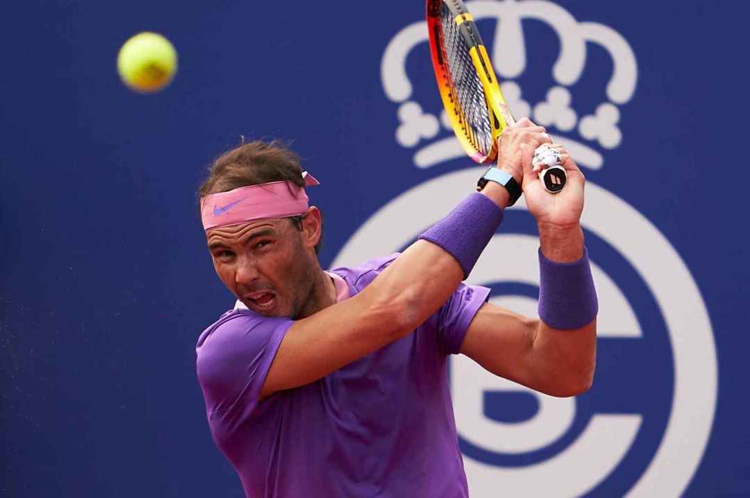 Rafa Nadal, en su partido ante Nishikori.